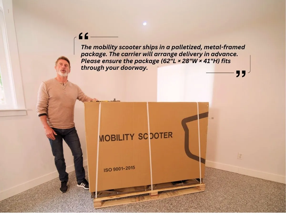 T4B Prime 500W 3-Wheel Mobility Scooter Red — view 8