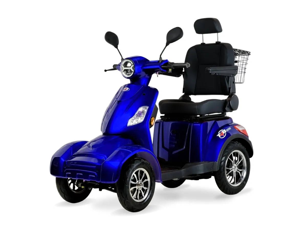 T4B Prime Rover 500W Heavy Duty Mobility Scooter Blue — view 3