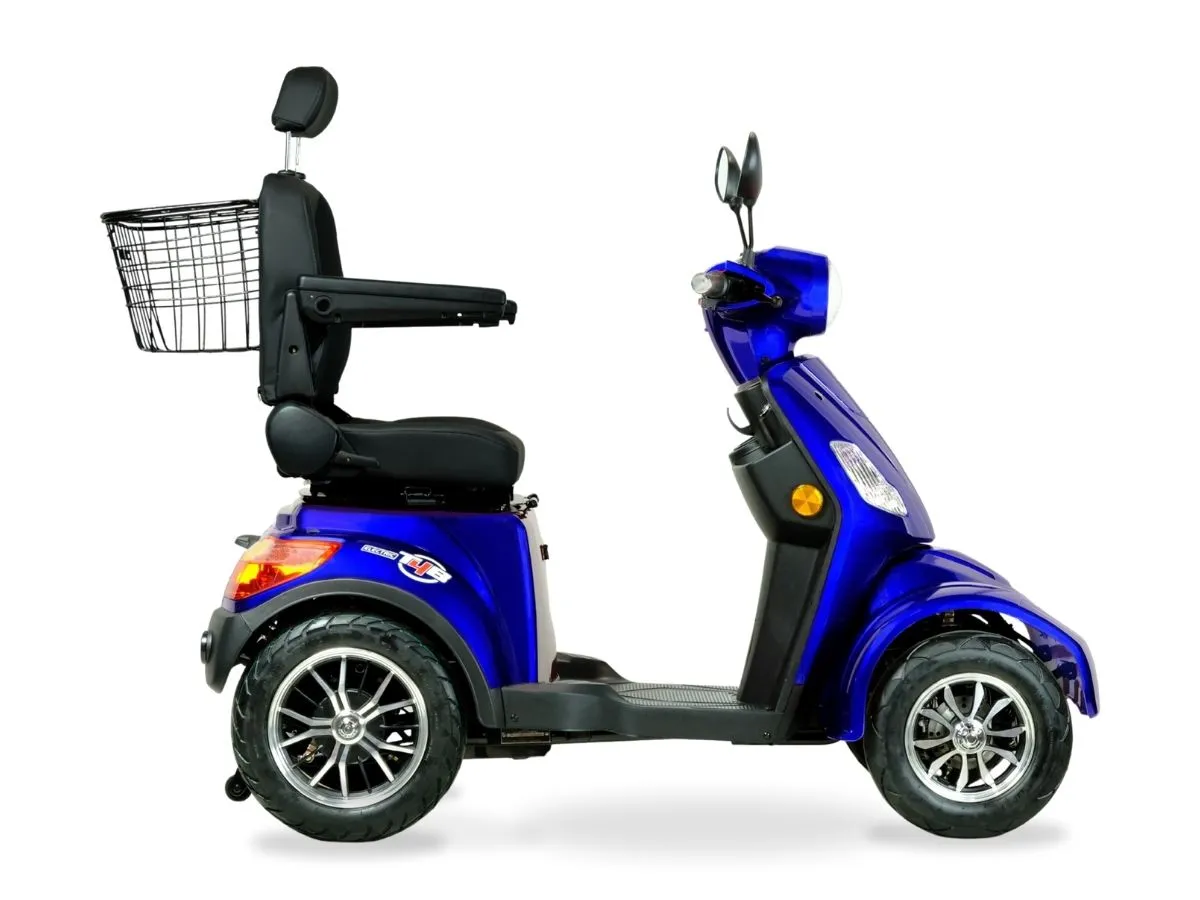 T4B Prime Rover 500W Heavy Duty Mobility Scooter Blue — view 4