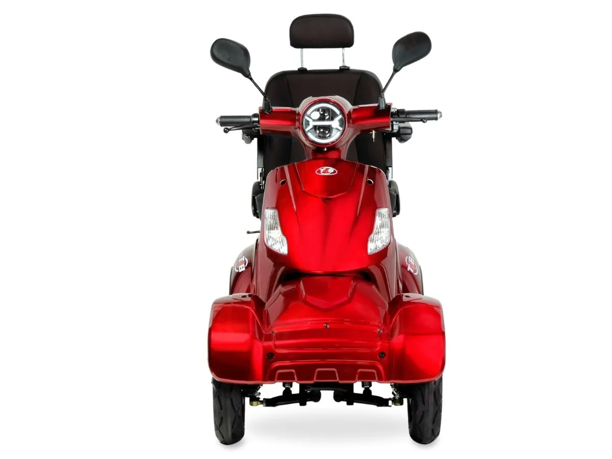 T4B Prime Rover 500W Heavy Duty Mobility Scooter Red — view 5