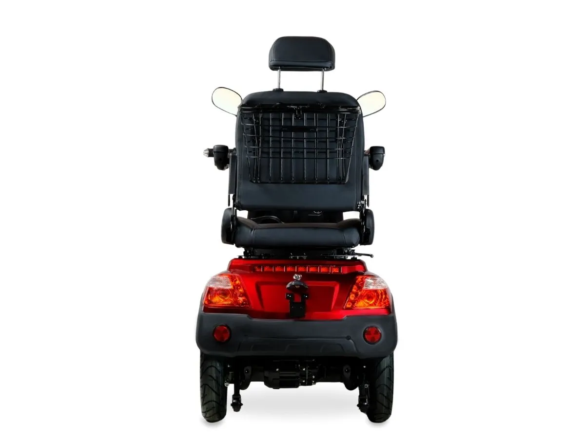 T4B Prime Rover 500W Heavy Duty Mobility Scooter Red — view 6